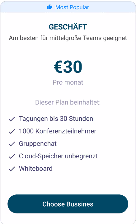 Price widget