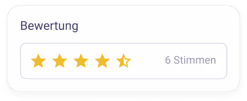 Rating widget