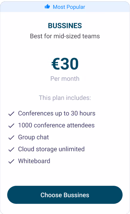 Price widget